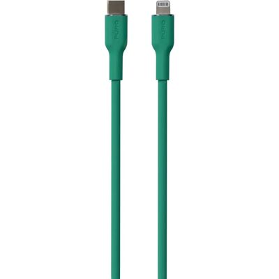 PURO PUCAPLTUSBCICONDKGRN Cable Lightning - 1.5m, Verde, Flexible, MFi PURO PUCAPLTUSBCICONDKGRN Cable Lightning - 1.5m, Verde, Flexible, MFi