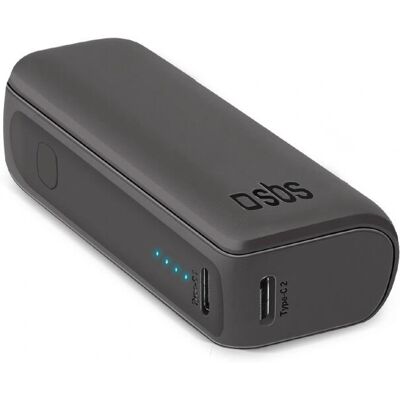 Powerbank SBS 5000mAh Compact Snel Opladen Powerbank SBS 5000mAh Compact Snel Opladen