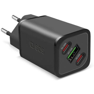 Chargeur mobile SBS TETRGANUSB2CPD100W - Charge rapide Enceinte Bluetooth Chargeur mobile SBS TETRGANUSB2CPD100W - Charge rapide Enceinte Bluetooth
