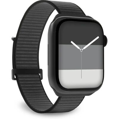 Case & Me CMAWATCHB40NK Schwarzes Nylon Uhrenarmband - Smart Wearable Accessories Case & Me CMAWATCHB40NK Schwarzes Nylon Uhrenarmband - Smart Wearable Accessories