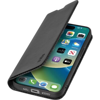 SBS Svart Wallet-telefon etui for iPhone 14 Plus & 15 Plus SBS Svart Wallet-telefon etui for iPhone 14 Plus & 15 Plus