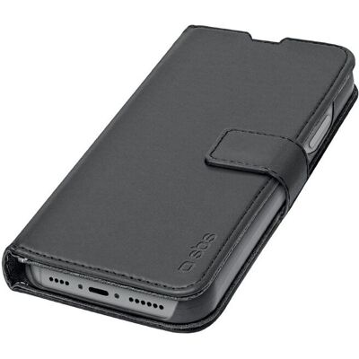 SBS TEBKWALIP1567PK coque téléphone - Portefeuille, Noir - Publicité SBS TEBKWALIP1567PK coque téléphone - Portefeuille, Noir - Publicité