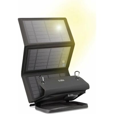 SBS Solpanel 10W - Bärbar hopfällbar laddare SBS Solpanel 10W - Bärbar hopfällbar laddare
