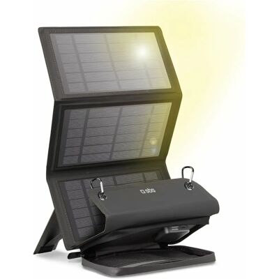 Panel Słoneczny SBS 30 W - Składany Ładowarka Słoneczna z USB & DC Panel Słoneczny SBS 30 W - Składany Ładowarka Słoneczna z USB & DC