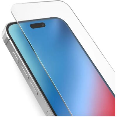 Protection d'écran en verre trempé pour iPhone 15 Pro - Publicité Protection d'écran en verre trempé pour iPhone 15 Pro - Publicité