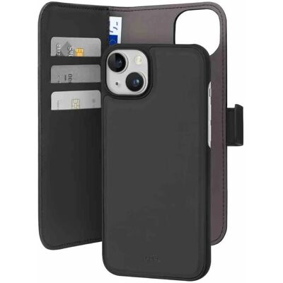 Puro iPhone 15 Plus Brieftaschenhülle - Abnehmbar 2-in-1 Schwarz Puro iPhone 15 Plus Brieftaschenhülle - Abnehmbar 2-in-1 Schwarz