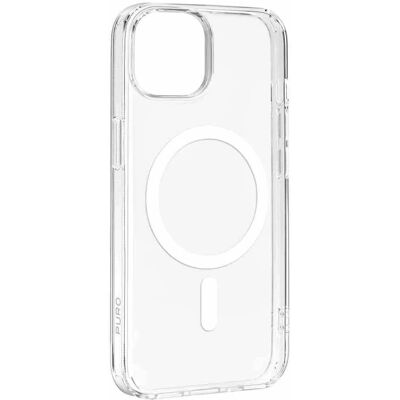 Coque Lite Mag Puro pour iPhone 15 - Étui transparent Coque Lite Mag Puro pour iPhone 15 - Étui transparent