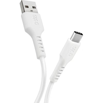SBS USB-kabel - Micro C 10W - 1m - Wit SBS USB-kabel - Micro C 10W - 1m - Wit