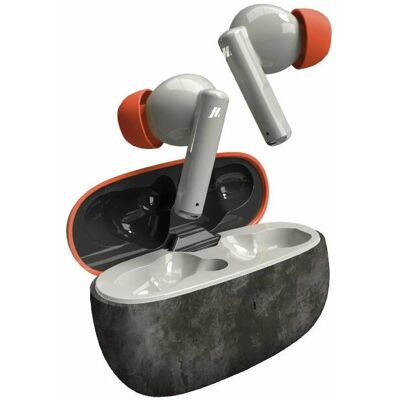 Fone de Ouvido SBS TWS Rash - In-ear Sem Fio - Preto, Cinza, Laranja Fone de Ouvido SBS TWS Rash - In-ear Sem Fio - Preto, Cinza, Laranja
