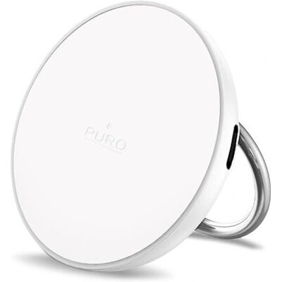 Puro Trådløs MagSafe Oplader med Stander 15W Hvid Puro Trådløs MagSafe Oplader med Stander 15W Hvid