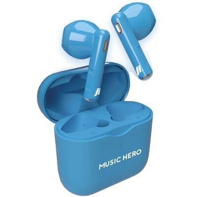 SBS MHTWSFLUOR Fone de ouvido - Estéreo sem fio verdadeiro - In-ear - Azul SBS MHTWSFLUOR Fone de ouvido - Estéreo sem fio verdadeiro - In-ear - Azul