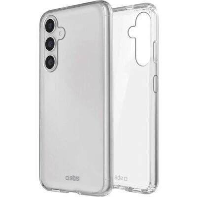 Coque transparente SBS Samsung Galaxy A15 - Fine et flexible - Publicité Coque transparente SBS Samsung Galaxy A15 - Fine et flexible - Publicité
