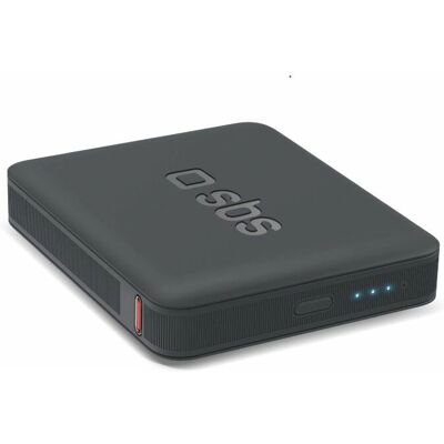 SBS Powerbank 5000mAh Hochdichte Kompakt Schwarz - Power Bank SBS Powerbank 5000mAh Hochdichte Kompakt Schwarz - Power Bank