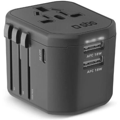 SBS - Uniwersalny adapter podróżny - Adapter podróżny SBS - Uniwersalny adapter podróżny - Adapter podróżny