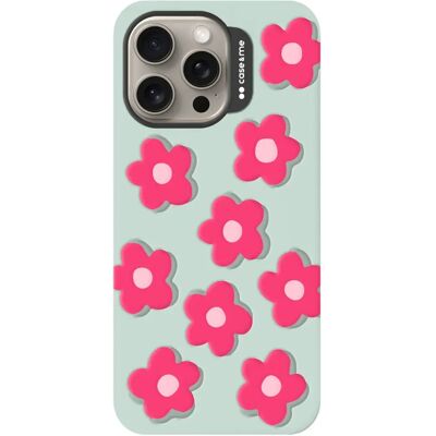 CASE&ME Rosa/Verde/Azul capa para iPhone 15 Pro Max - Capa de telefone CASE&ME Rosa/Verde/Azul capa para iPhone 15 Pro Max - Capa de telefone