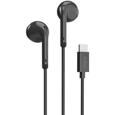 Puro PuiPHF32USBCBLK Kablede in-ear hovedtelefoner - Opkald/Musik USB-C Sort Puro PuiPHF32USBCBLK Kablede in-ear hovedtelefoner - Opkald/Musik USB-C Sort
