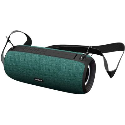 MUSIC HERO Bærbar 10W Trådløs Høyttaler med Skulderrem og Kontrollpanel - Sort MUSIC HERO Bærbar 10W Trådløs Høyttaler med Skulderrem og Kontrollpanel - Sort