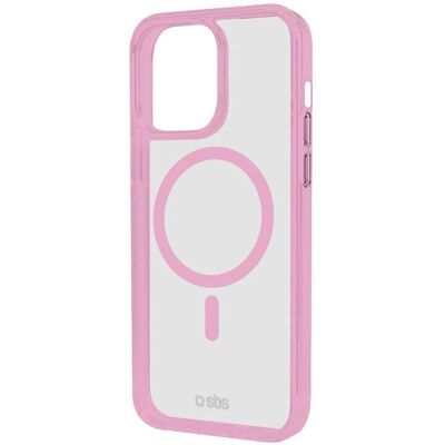 SBS - TEMAGCOLIP1567P - Pink - Transparent - Mobile Case SBS - TEMAGCOLIP1567P - Pink - Transparent - Mobile Case