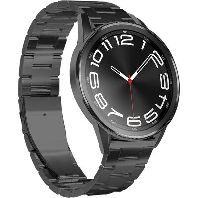PURO Edelstahlarmband für Samsung Galaxy Watch (4/4 Classic/5/5 Pro/6/6 Classic/7) - Schwarz PURO Edelstahlarmband für Samsung Galaxy Watch (4/4 Classic/5/5 Pro/6/6 Classic/7) - Schwarz