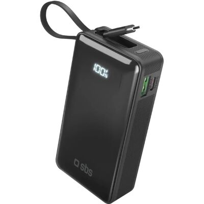Power Bank SBS 10000mAh LCD USB-C PD20W - Powerbank Power Bank SBS 10000mAh LCD USB-C PD20W - Powerbank