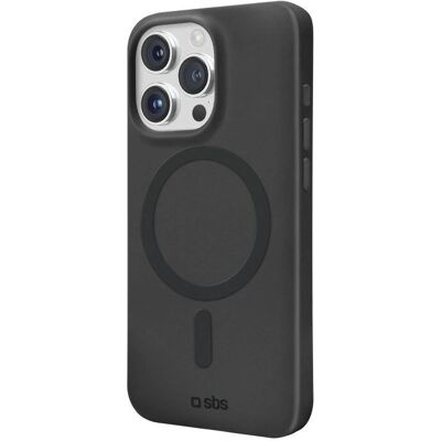 Custodia MagSafe nera sbs per iPhone 16 Pro - Cover Custodia MagSafe nera sbs per iPhone 16 Pro - Cover