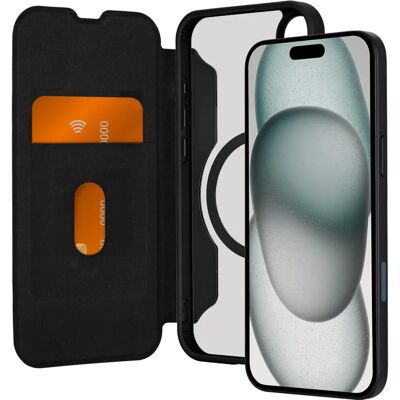 Puro Book Mag 2 for iPhone 16 Plus - Svart Puro Book Mag 2 for iPhone 16 Plus - Svart