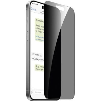 Protetor de Tela Privacidade Puro para iPhone 16 Pro Protetor de Tela Privacidade Puro para iPhone 16 Pro