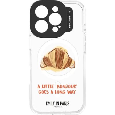 Case & Me Croissant Paris capa para iPhone 16 Pro - Capinha de telefone Case & Me Croissant Paris capa para iPhone 16 Pro - Capinha de telefone