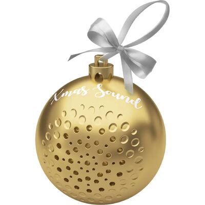 SBS SBSXMASBALLG Tragbarer Party-Lautsprecher Gold - Party-Lautsprecher SBS SBSXMASBALLG Tragbarer Party-Lautsprecher Gold - Party-Lautsprecher