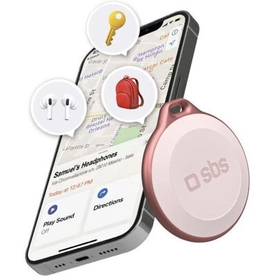 SBS Tefindbtapp Rose Traceur GPS - Traceur GPS SBS Tefindbtapp Rose Traceur GPS - Traceur GPS