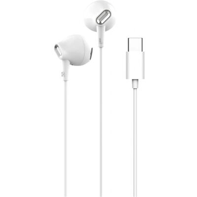PURO - PUIPHF34USBCWHI - Branco - Com fio - Fones in-ear PURO - PUIPHF34USBCWHI - Branco - Com fio - Fones in-ear