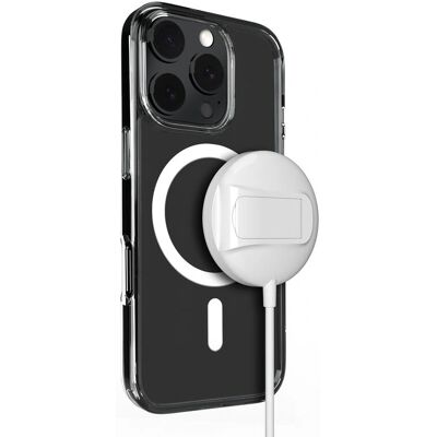 Puro - PUCUSBCMAG3WHI - Blanc - Qi2 MagSafe - Chargeur - Publicité Puro - PUCUSBCMAG3WHI - Blanc - Qi2 MagSafe - Chargeur - Publicité
