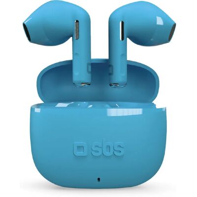 SBS Headset Teeartwsgopodsb-blu - Echte kabellose Stereo - Blau SBS Headset Teeartwsgopodsb-blu - Echte kabellose Stereo - Blau