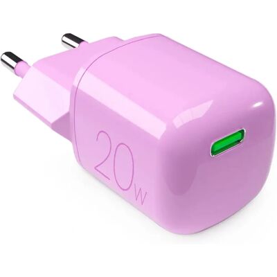 PURO Pufcmtcusbc20wgpink - Chargeur Rose - 20W Charge rapide - Publicité PURO Pufcmtcusbc20wgpink - Chargeur Rose - 20W Charge rapide - Publicité
