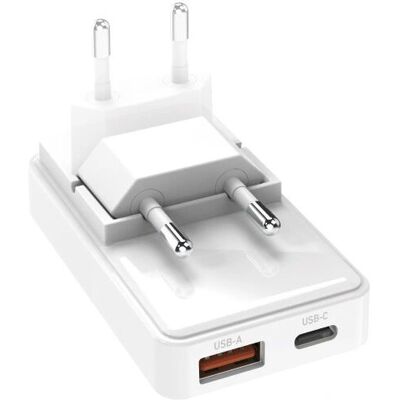 SBS TETRGANUSBTCFOLD65W - Mobilgerät Ladegerät SBS TETRGANUSBTCFOLD65W - Mobilgerät Ladegerät