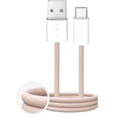 Puro USB-kaapeli Beiget - USB 2.0 1,5m Puro USB-kaapeli Beiget - USB 2.0 1,5m
