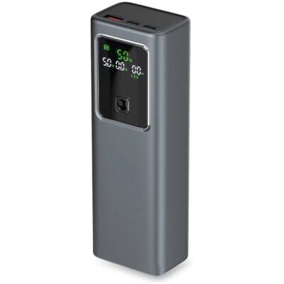 SBS Power Bank 20000mAh Litium-Polymer Grå - Power Bank SBS Power Bank 20000mAh Litium-Polymer Grå - Power Bank