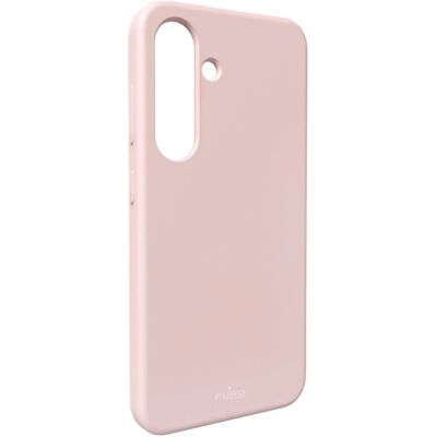 Capa de silicone rosa Puro para Galaxy S25 - Capinha Capa de silicone rosa Puro para Galaxy S25 - Capinha
