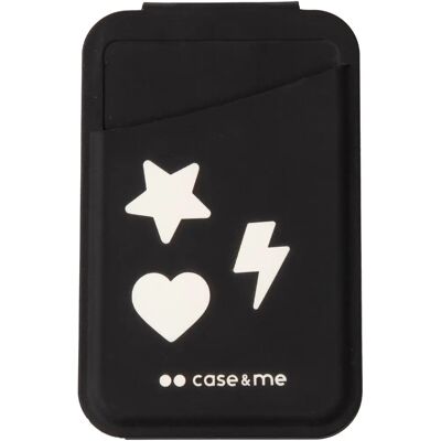 Case & Me CMSILCARMIRMSK - Preto - MagSafe - Capa de telemóvel Case & Me CMSILCARMIRMSK - Preto - MagSafe - Capa de telemóvel