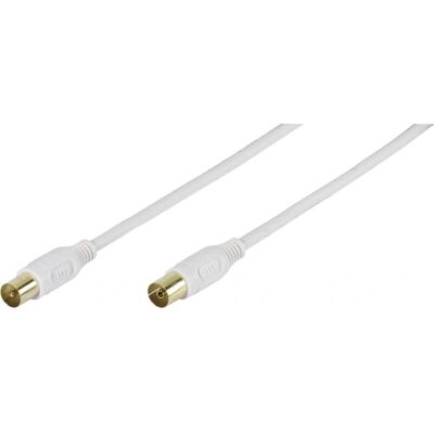 Vivanco câble coaxial blanc 10m - Câble coaxial Vivanco câble coaxial blanc 10m - Câble coaxial