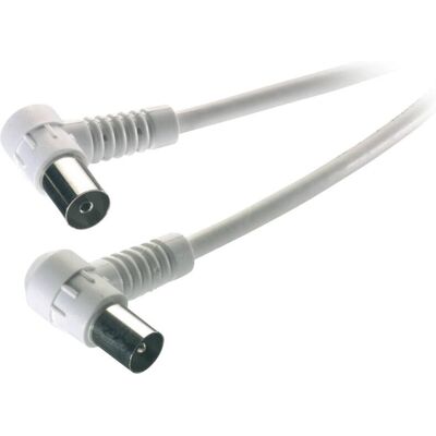 Cavo coassiale Vivanco VVANCABMF15090W - 1,5 m Bianco Cavo coassiale Vivanco VVANCABMF15090W - 1,5 m Bianco