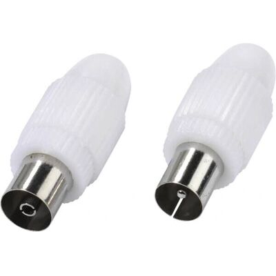 Vivanco - VVANKITSOCPLUG - 4,5-7,5 mm - set spine coassiali Vivanco - VVANKITSOCPLUG - 4,5-7,5 mm - set spine coassiali