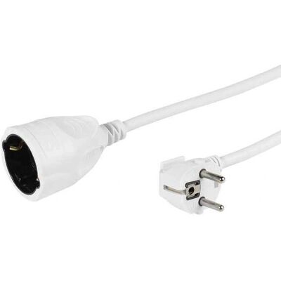 Vivanco - VVELEXTSCH500W - 5 m - Weiß - Verlängerungskabel Vivanco - VVELEXTSCH500W - 5 m - Weiß - Verlängerungskabel