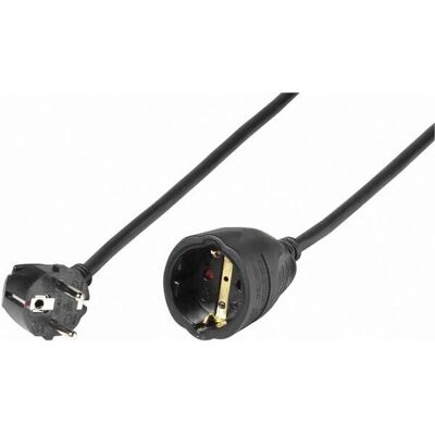 Vivanco VVELEXTSCHMF1000K - Power Extension Cord - 10m, Zwart Vivanco VVELEXTSCHMF1000K - Power Extension Cord - 10m, Zwart
