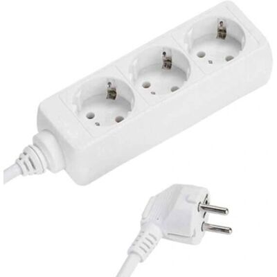 Vivanco - VVELSTR3SCHWP - 1,4 m - 3 tomadas - Power extension Vivanco - VVELSTR3SCHWP - 1,4 m - 3 tomadas - Power extension