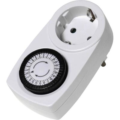 Vivanco - VVELTIMERSCHW2 - Schuko - Weiß - Electrical timer Vivanco - VVELTIMERSCHW2 - Schuko - Weiß - Electrical timer