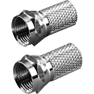 SBS VVSAT2ADA7TFF Argento Koaxialstecker - Koaxialstecker SBS VVSAT2ADA7TFF Argento Koaxialstecker - Koaxialstecker