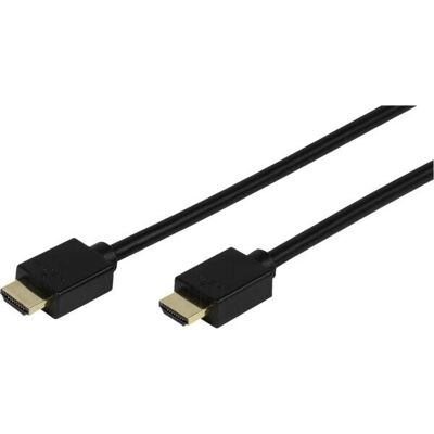 Vivanco 1m HDMI-kabel - 4K, Ethernet, ARC - Svart Vivanco 1m HDMI-kabel - 4K, Ethernet, ARC - Svart