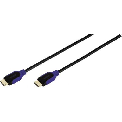 Vivanco VVVHDMI50MMK Câble HDMI - 5m - Noir - Haute Vitesse 1.4 - Publicité Vivanco VVVHDMI50MMK Câble HDMI - 5m - Noir - Haute Vitesse 1.4 - Publicité