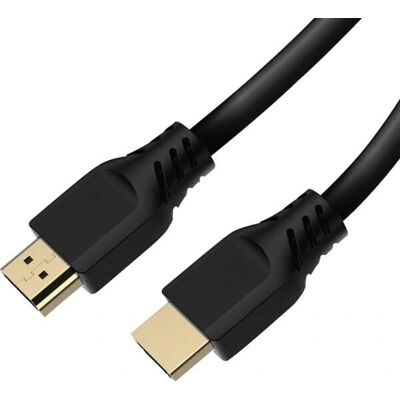 Vivanco VVVHDMI8K10MMGK HDMI Kabel - 1m - Zwart - HDMI 2.1 Standaard Vivanco VVVHDMI8K10MMGK HDMI Kabel - 1m - Zwart - HDMI 2.1 Standaard